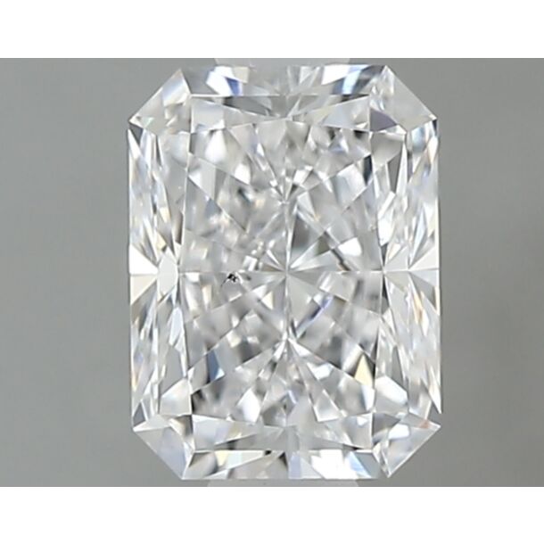 0.7 Carat Natural Diamond, Radiant Cut, Color D, Clarity SI1