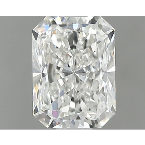 0.8 Carat Natural Diamond, Radiant Cut, Color H, Clarity VVS1