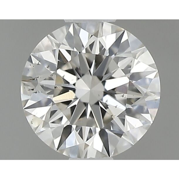 0.51 Karat Natürlicher Diamant Im Brillantschliff, Farbe I, Reinheit SI1