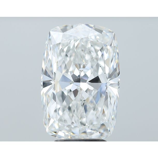 5.02 Carat Natural Diamond, Cushion Cut, Color E, Clarity SI1