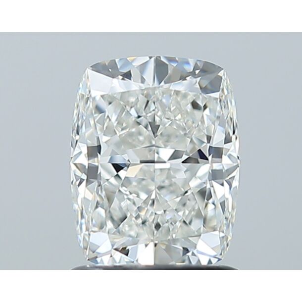 1.31 Carat Diamant Naturel de taille Coussin, Couleur G, Pureté IF