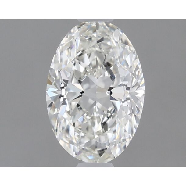 0.5 Karaat Natuurlijke Diamant met een Ovaal vorm, Kleur I, Zuiverheid VVS2