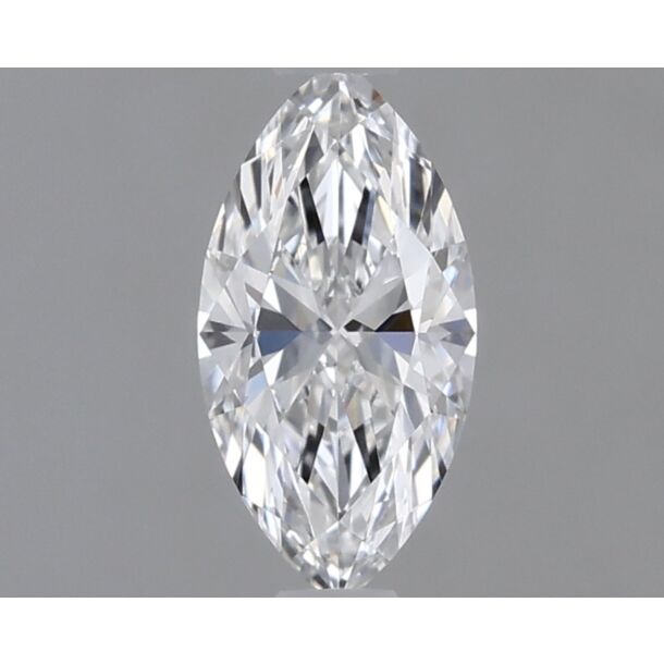 0.35 Carat Natural Diamond, Marquise Cut, Color E, Clarity VVS1
