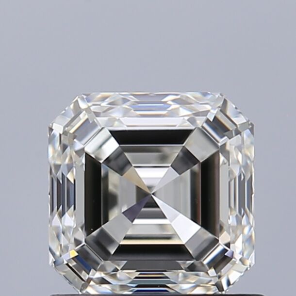 1.01 Karat Natürlicher Diamant Im Asscherschliff, Farbe G, Reinheit VS1