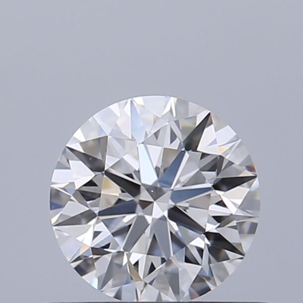 0.6 Carat Diamant Naturel de taille Brillant, Couleur D, Pureté VS1