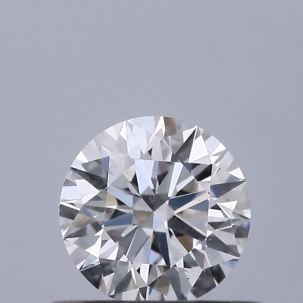 0.42 Karat Natürlicher Diamant Im Brillantschliff, Farbe D, Reinheit SI1