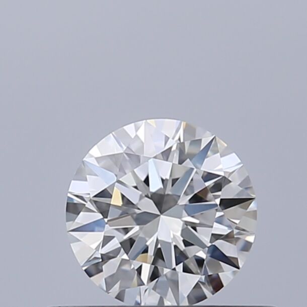 0.42 Carat Natural Diamond, Round Cut, Color G, Clarity VVS1