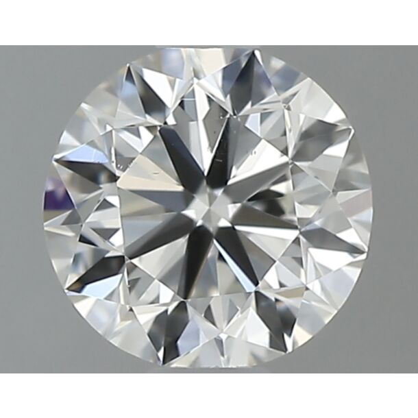 0.5 Karat Natürlicher Diamant Im Brillantschliff, Farbe H, Reinheit SI1