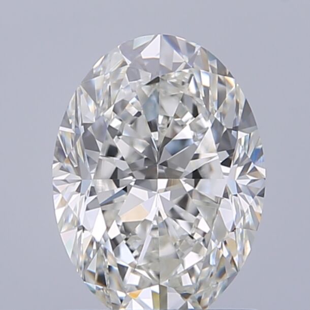 1.02 Karaat Natuurlijke Diamant met een Ovaal vorm, Kleur G, Zuiverheid VVS2