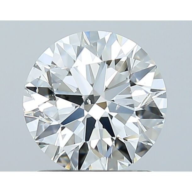 1.26 Carat Diamant Naturel de taille Brillant, Couleur I, Pureté SI1