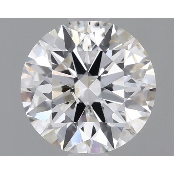0.7 Karat Natürlicher Diamant Im Brillantschliff, Farbe G, Reinheit SI1