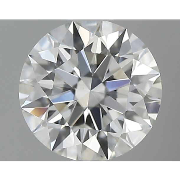 0.42 Karaat Natuurlijke Diamant met een Briljant vorm, Kleur H, Zuiverheid VS1