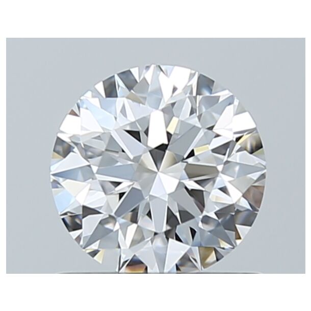 0.85 Carat Natural Diamond, Round Cut, Color D, Clarity VVS1