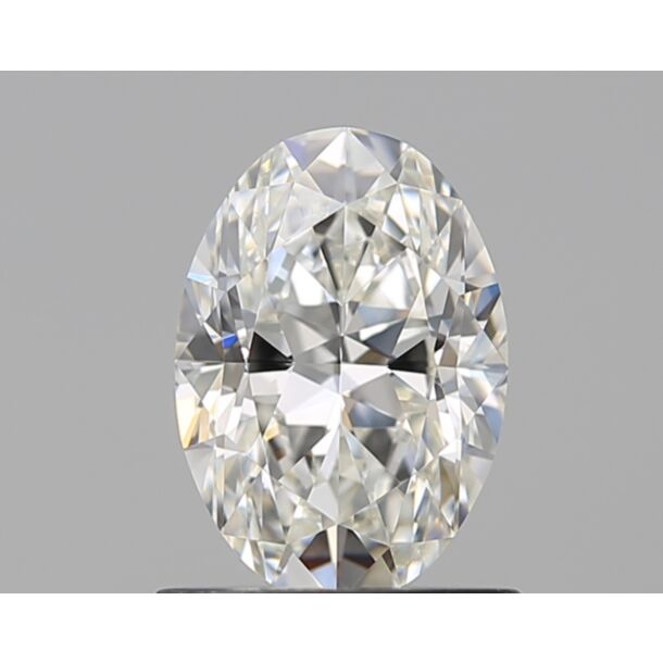 0.95 Karaat Natuurlijke Diamant met een Ovaal vorm, Kleur G, Zuiverheid IF