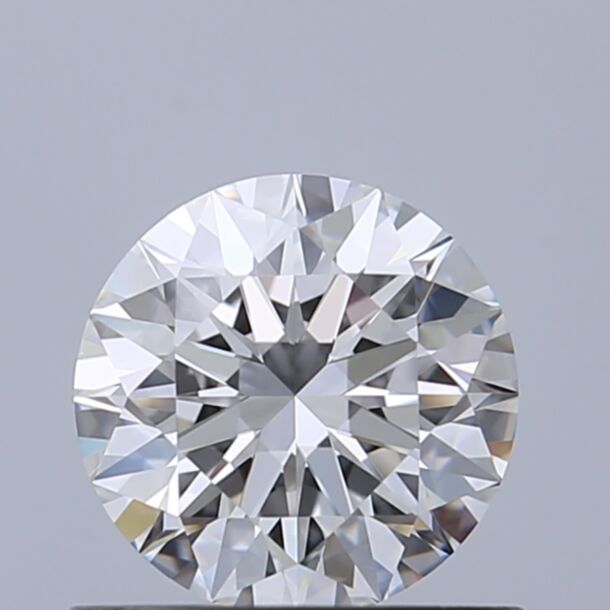 0.71 Carat Diamant Naturel de taille Brillant, Couleur D, Pureté VVS1