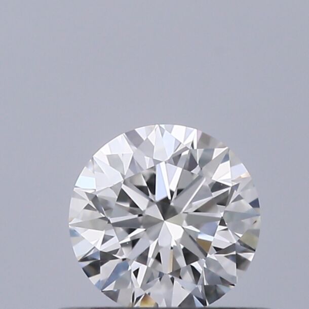 0.4 Carat Natural Diamond, Round Cut, Color E, Clarity VS1