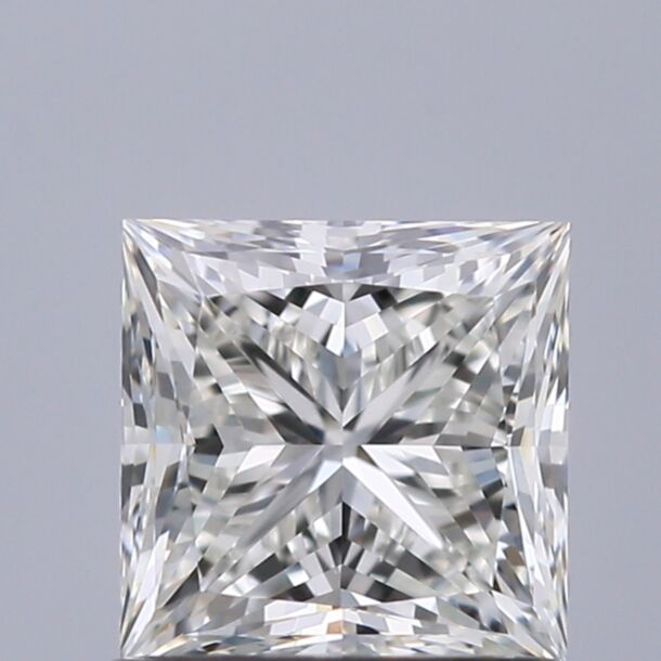 0.91 Karaat Natuurlijke Diamant met een Prinses vorm, Kleur I, Zuiverheid VS1