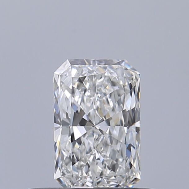 0.4 Carat Natural Diamond, Radiant Cut, Color E, Clarity VVS2