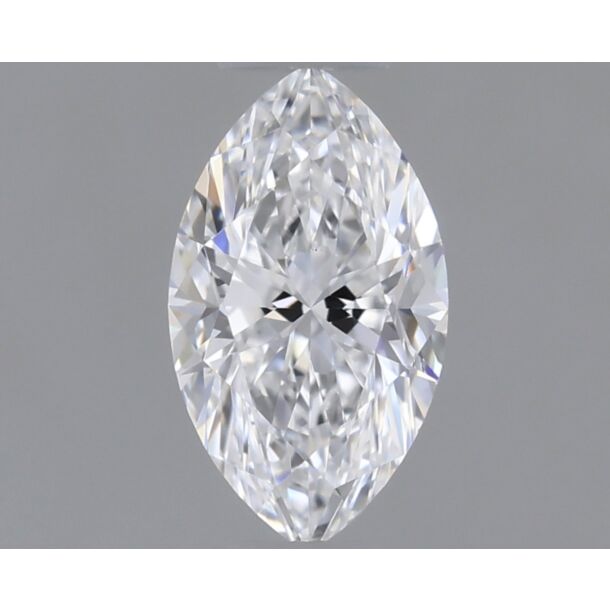 0.4 Karaat Natuurlijke Diamant met een Marquise vorm, Kleur D, Zuiverheid VS1