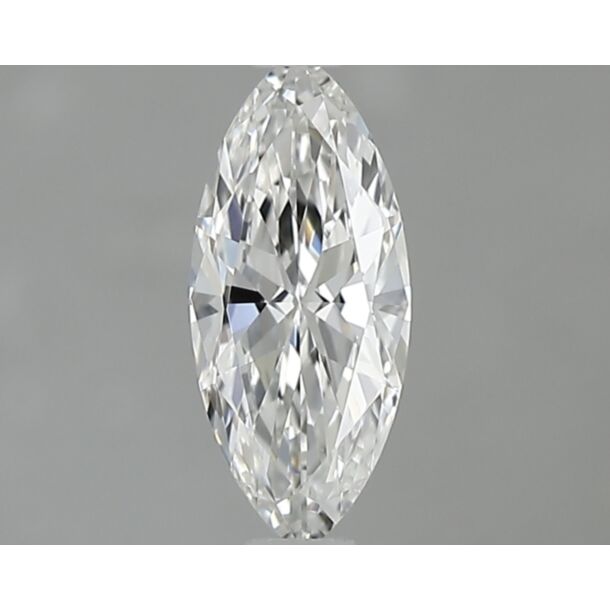 0.4 Karaat Natuurlijke Diamant met een Marquise vorm, Kleur F, Zuiverheid VS1