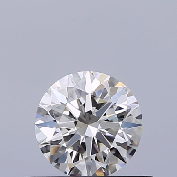 0.44 Carat Natural Diamond, Round Cut, Color I, Clarity VVS2