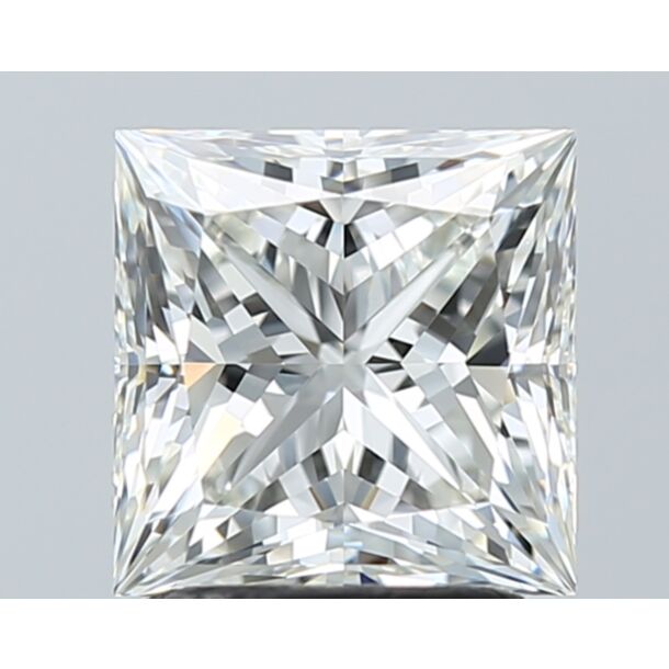 2.02 Karaat Natuurlijke Diamant met een Prinses vorm, Kleur I, Zuiverheid VS2