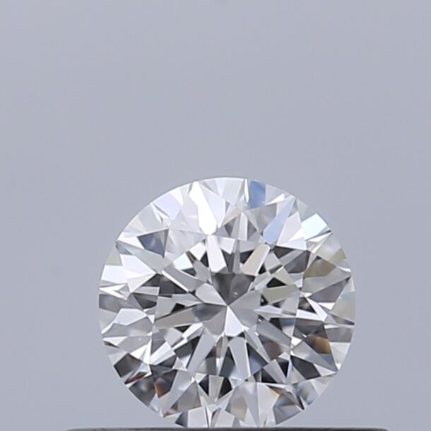 0.38 Carat Natural Diamond, Round Cut, Color E, Clarity VS2 0.38 Carat Natural Diamond, Round Cut, Color E, Clarity VS2