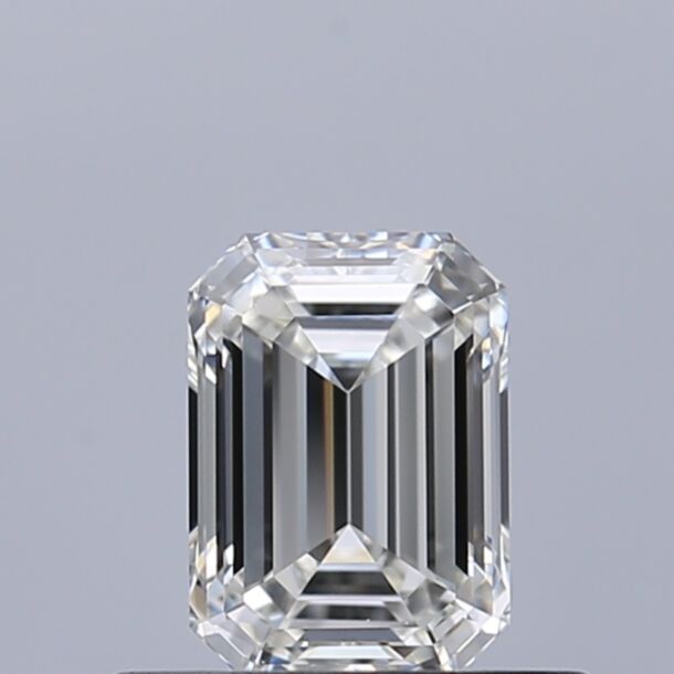 0.5 Karat Natürlicher Diamant Im Smaragdschliff, Farbe F, Reinheit VVS1 0.5 Karat Natürlicher Diamant Im Smaragdschliff, Farbe F, Reinheit VVS1