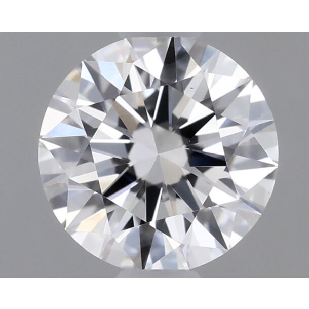 0.41 Carat Natural Diamond, Round Cut, Color F, Clarity VS1 0.41 Carat Natural Diamond, Round Cut, Color F, Clarity VS1