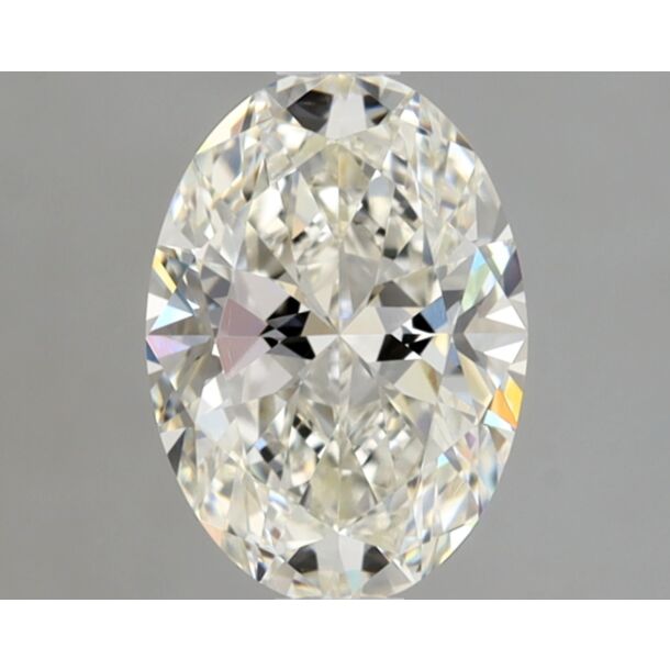 1.01 Carat Natural Diamond, Oval Cut, Color H, Clarity VS1