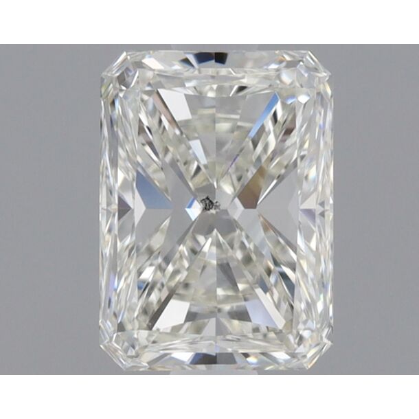 1.01 Carat Diamant Naturel de taille Radiant, Couleur I, Pureté SI1