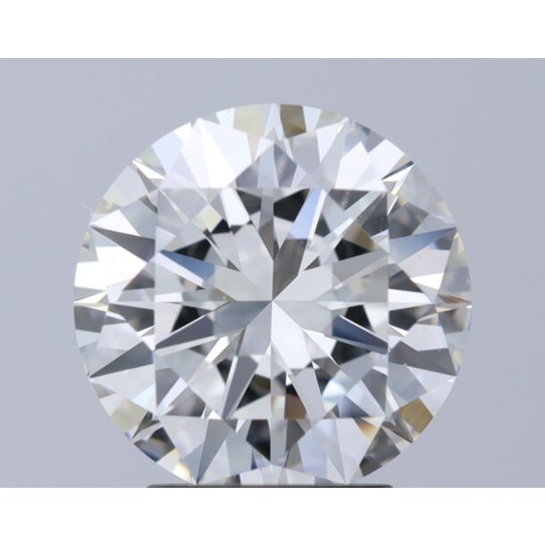 3.01 Carat Natural Diamond, Round Cut, Color G, Clarity VS1
