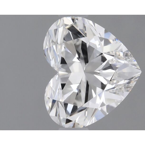0.74 Carat Natural Diamond, Heart Cut, Color I, Clarity VVS2 0.74 Carat Natural Diamond, Heart Cut, Color I, Clarity VVS2