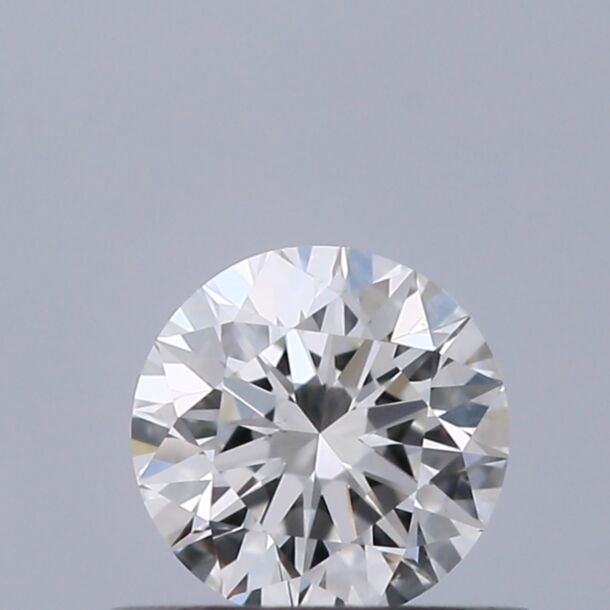 0.4 Carat Natural Diamond, Round Cut, Color G, Clarity VS2