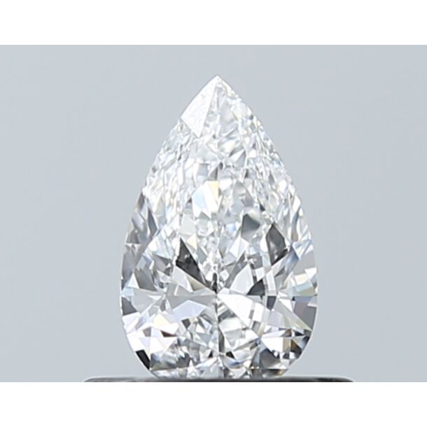 0.4 Karat Natürlicher Diamant Im Tropfenschliff, Farbe D, Reinheit VVS1
