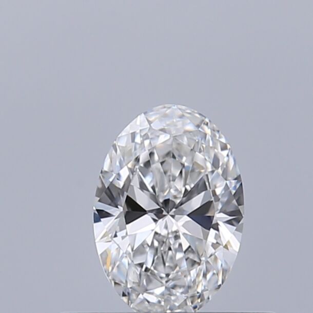 0.31 Carat Diamant Naturel de taille Oval, Couleur D, Pureté VVS1