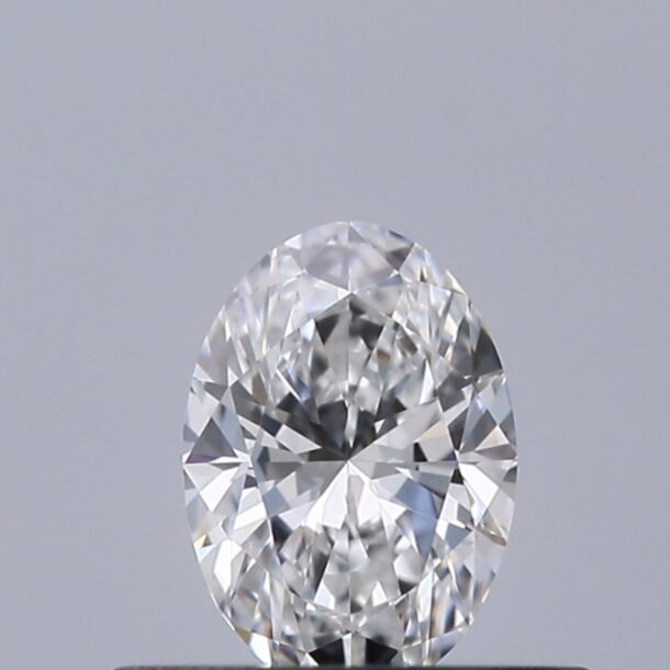 0.3 Karat Natürlicher Diamant Im Ovalschliff, Farbe E, Reinheit IF