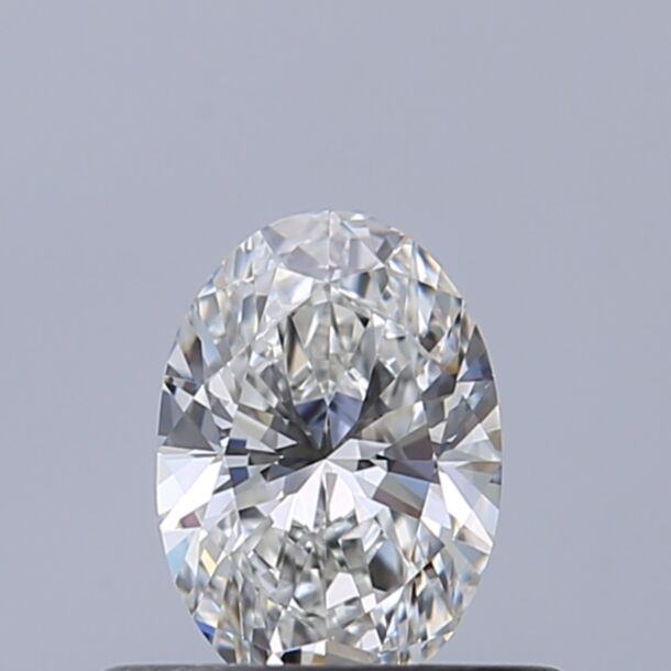 0.37 Karaat Natuurlijke Diamant met een Ovaal vorm, Kleur F, Zuiverheid VVS1