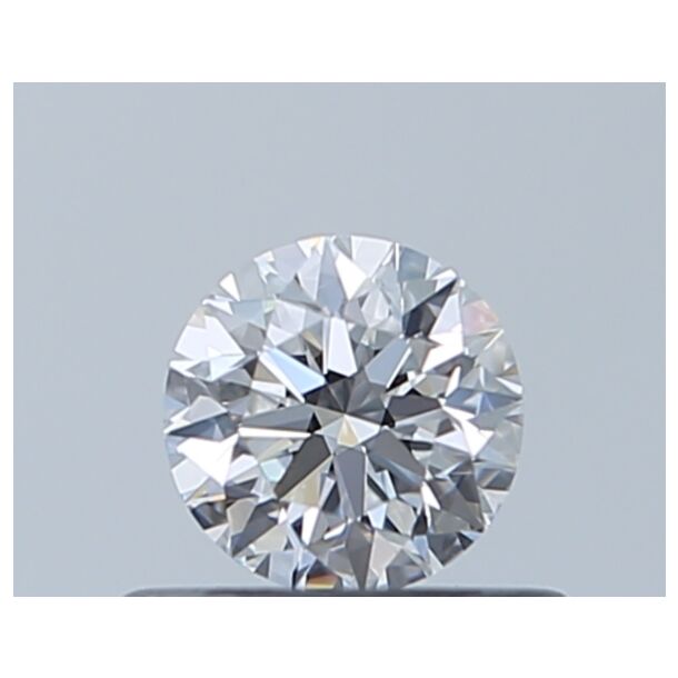 0.37 Carat Diamant Naturel de taille Brillant, Couleur D, Pureté VVS2