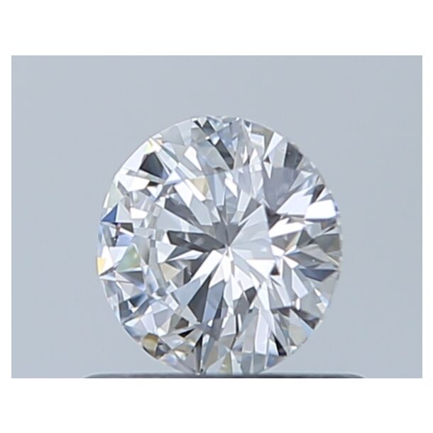 0.51 Karaat Natuurlijke Diamant met een Briljant vorm, Kleur D, Zuiverheid VS1