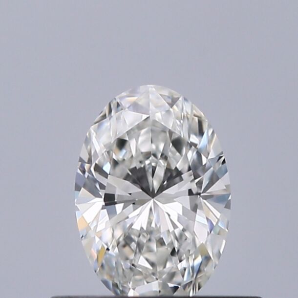 0.35 Karat Natürlicher Diamant Im Ovalschliff, Farbe G, Reinheit IF