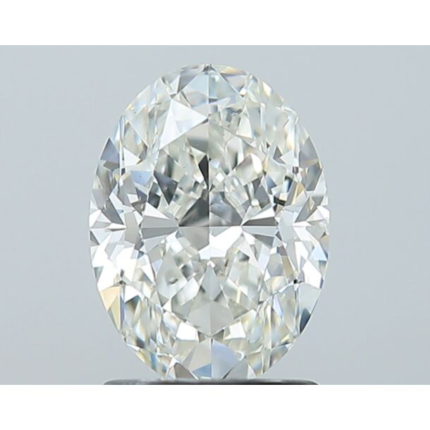 1.5 Karaat Natuurlijke Diamant met een Ovaal vorm, Kleur I, Zuiverheid SI1