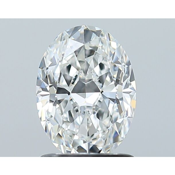 1.2 Carat Natural Diamond, Oval Cut, Color F, Clarity VVS1