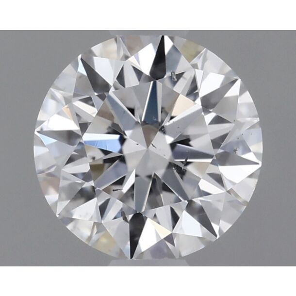 0.52 Karaat Natuurlijke Diamant met een Briljant vorm, Kleur F, Zuiverheid SI1