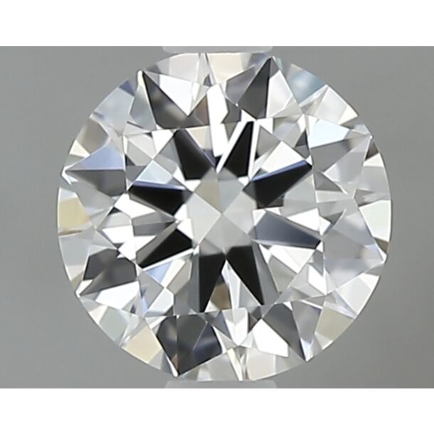 0.7 Carat Natural Diamond, Round Cut, Color E, Clarity IF