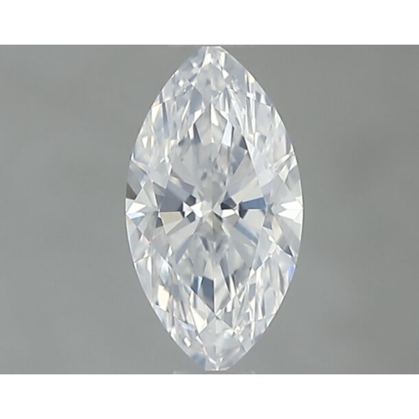 0.5 Carat Natural Diamond, Marquise Cut, Color D, Clarity SI1