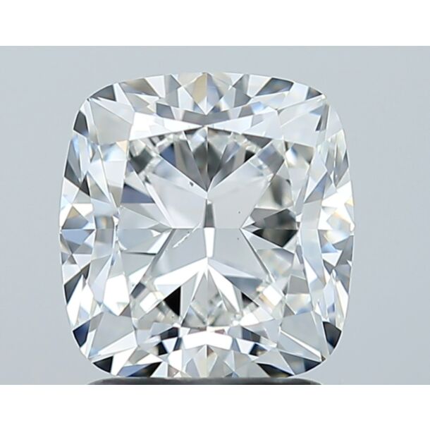 2.02 Carat Diamant Naturel de taille Coussin, Couleur G, Pureté SI1