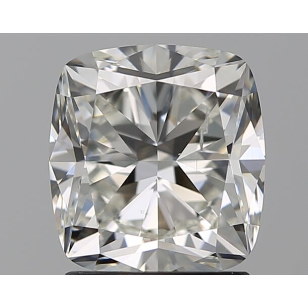 2.01 Carat Diamant Naturel de taille Coussin, Couleur I, Pureté SI1