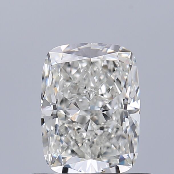 0.72 Karat Natürlicher Diamant Im Kissenschliff, Farbe H, Reinheit VVS1
