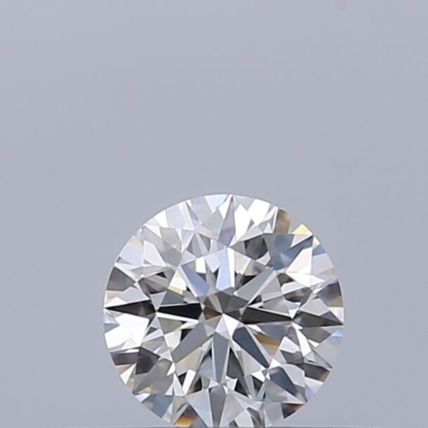 0.32 Carat Natural Diamond, Round Cut, Color D, Clarity VVS1